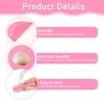 thumbnail image 3 of Trianu 2 Pcs Silicone Baking Mat Round Baking Mat Cake Mat with Measurements Non Stick Dough Rolling Mat Pastry Mat for Making Cookies Macarons Bread Baking Accessories (Pink), 3 of 7