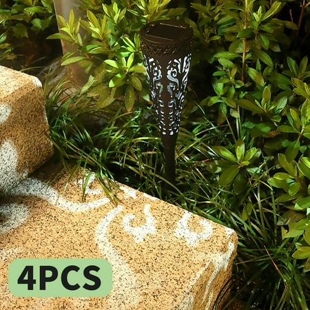 

Mittory 4PCS Solar Lights Outdoor LED Garden Solar Lights Decorative Solar Lights