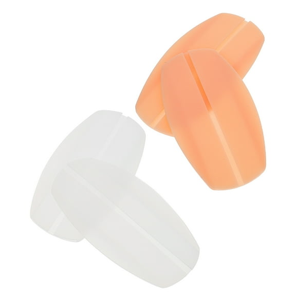 Masteelf  2 Pairs Silicone Shoulder Pads Non Slip Bra Strap Cushions Bras Woman