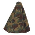 thumbnail image 3 of Accesorio universal para coche para cambios de marchas, experiencia de conducción mejorada Funda de cambio manual de gamuza de camuflaje, 3 of 8