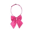 thumbnail image 1 of INSPIRE CHIC Corbata de moño ajustable para mujer, preatado, de color rosa rojo, 13*16cm/5.12"*6.30", 1 of 5
