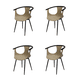 thumbnail image 1 of Juego de 4 Sillas Minimalista Nórdico Catanzaro Madera Ergonómica Moderna Mundo In  SILL0903658BEIGE, 1 of 8