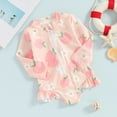 thumbnail image 4 of HIPYLO Girl One Piece Swimsuit Size 10-12 Long Sleeve One Girls Swimsuit Kids Bikini 5t Girls Tween Swimsuit Girl Teen Swimsuits for Girls 12-14 5t Swimsuit Boy, 4 of 9