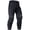 Black, variant on Men's Flex Ripstop Work Pants with Removable Knee Pads – 10-Pocket Breathable Utility Trousers for Hiking, Gardening & Outdoor Work (No Belt)