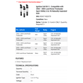 thumbnail image 2 of Ignition Coil Kit 3 - Compatible with 2002 - 2005 Land Rover Freelander Sport Utility 2.5L V6 Naturally Aspirated GAS 2003 2004, 2 of 2