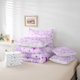 thumbnail image 6 of Castle Fairy Jungle Wildlife Cheetah Twin Bedding Sets 7-Piece for Female Men Women,Animal Leopard Bedding Comforter Set Microfiber,Purple Stars Moon Breathable Sheet Sets,Super Cozy Room Decor, 6 of 8