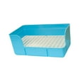 thumbnail image 5 of oshhni Pet Cage Toilet Bedding Box for Hamster Rats Small Animals blue, 5 of 9