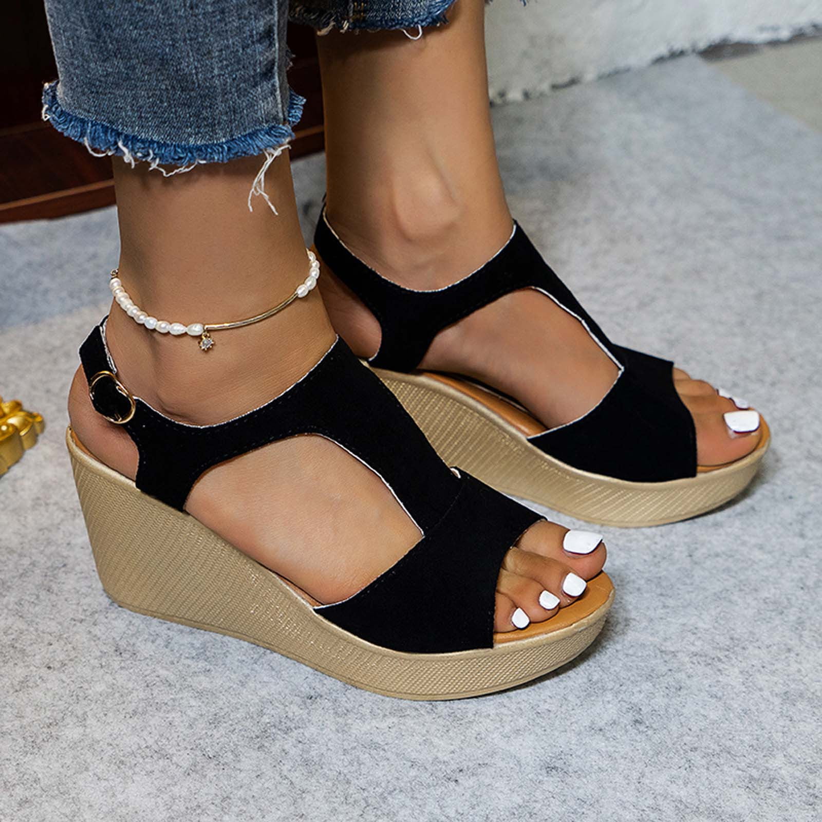 Women Wedges Sandals Summer Mixed Colors Platform Sandals, Women Wedge  Sandals, Ladies Wedge Sandals, Girls Wedge Sandals, वैज सैंडल - My Online  Collection Store, Bengaluru | ID: 2851553439973