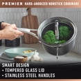thumbnail image 2 of Calphalon Premier Hard-Anodized Nonstick 3.5-Quart Saucepan with Lid, 2 of 6