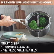 Calphalon Premier Hard-Anodized Nonstick 3.5-Quart Saucepan with Lid