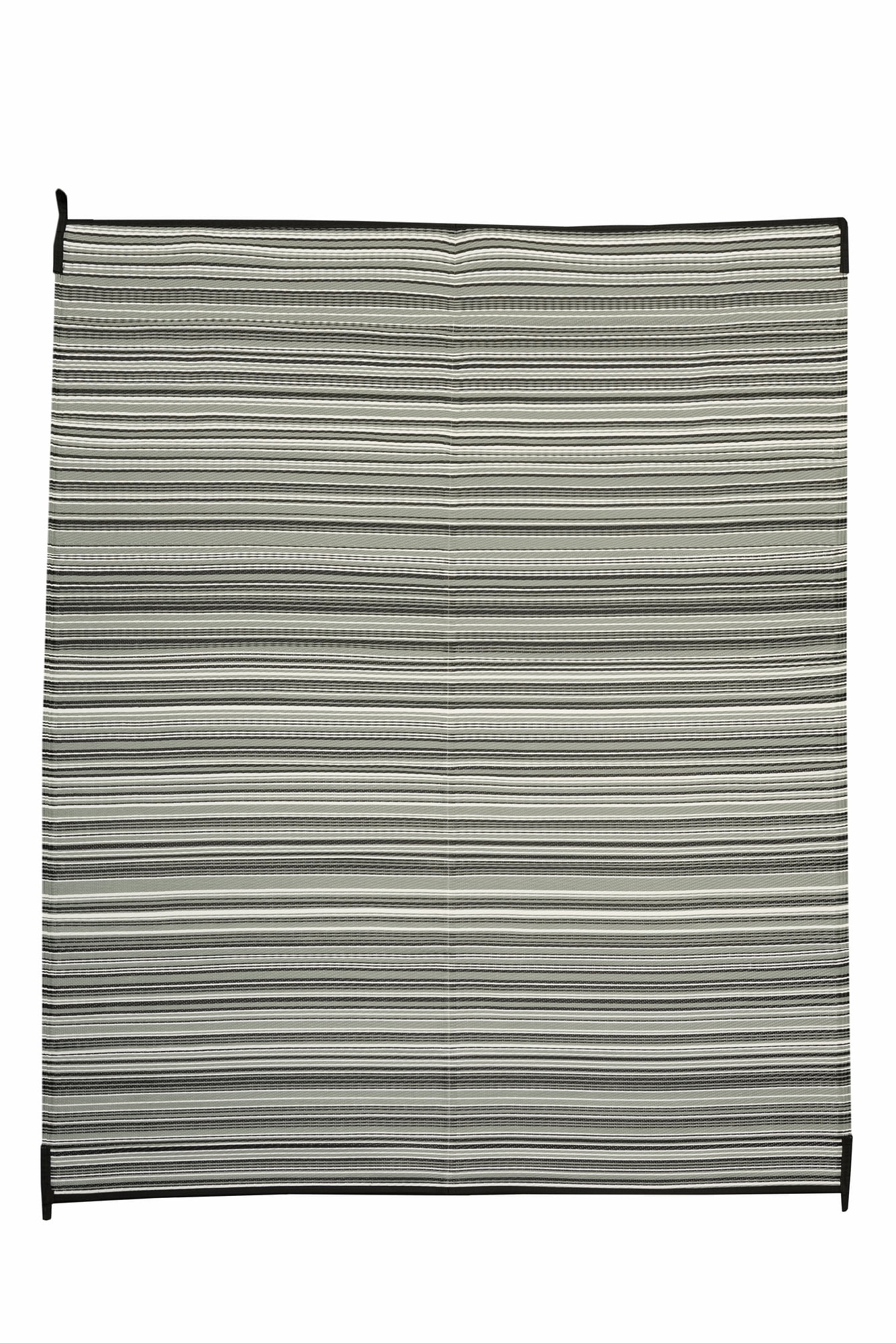 (2 pack) Auto Drive 6' x 9' Reversible Gray RV Patio Mat, Perfect for RV Patios and Garden Patios, Polypropylene