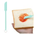 thumbnail image 4 of 8Pc Mini Silicone Telescopic Spatula Heat Spatulas Handle Size Adjustable Spatula And Scooping Spoon With Hanging Buckle For Jar Kitchen Bottles Cosmetics,Pink Beauty Equipment, 4 of 8