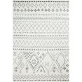 thumbnail image 1 of Dynamic Rugs SP69490066242 5 ft. 3 in. x 7 ft. 7 in. Sherpa 49006 Rectangle Contemporary Shag Rug - 6242 Ivory & Grey, 1 of 1