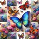 thumbnail image 1 of 5D DIY Mariposa Del Arte Artesanal 40x40cm, 1 of 9