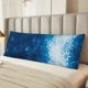 thumbnail image 2 of Fotbe Blue Glitter Sparkles Funda para Almohada Corporal con Diseño, Funda de Microfibra Ultrasuave de 20x54 Pulgadas, Ropa de Cama Elegante, 2 of 7