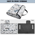 thumbnail image 6 of Xixirimido Quilted Golf Cart Seat Blanket Portable Golf Cart Seat Cover Towel for EZGO Yamaha Club Car & More 2-Seater Carts Foldable for Easy Carry, Boho Floral, 6 of 8