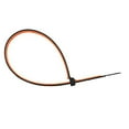 thumbnail image 2 of Grip Lock Ties GLT2908BKBUHB40 8 in. Rubber Lined Zip Ties, Blue - Pack of 40, 2 of 3