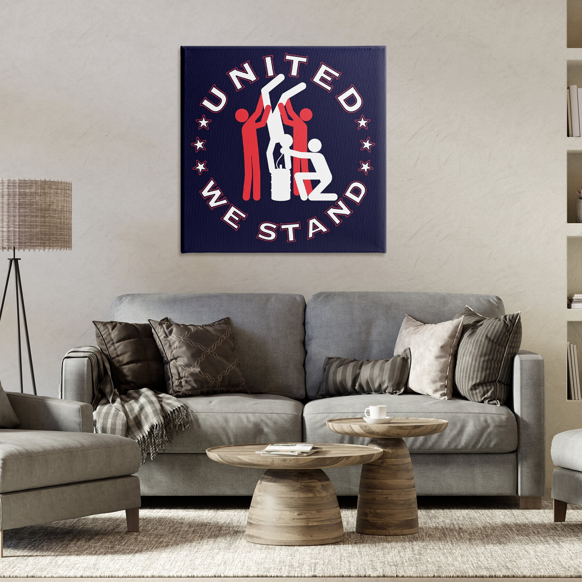 Stupell Industries Funny Keg Stand Novelty & Humor Painting Wrapped Canvas Art Print Wall Art, 30 x 30