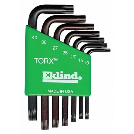 UPC: 0037516118073 | Eklind Torx Key Set L Shape 2 in to 3 in 11807