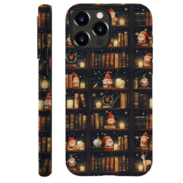 Funda Kiritfox para iPhone 16 Pro, híbrida, a prueba de golpes, Navidad