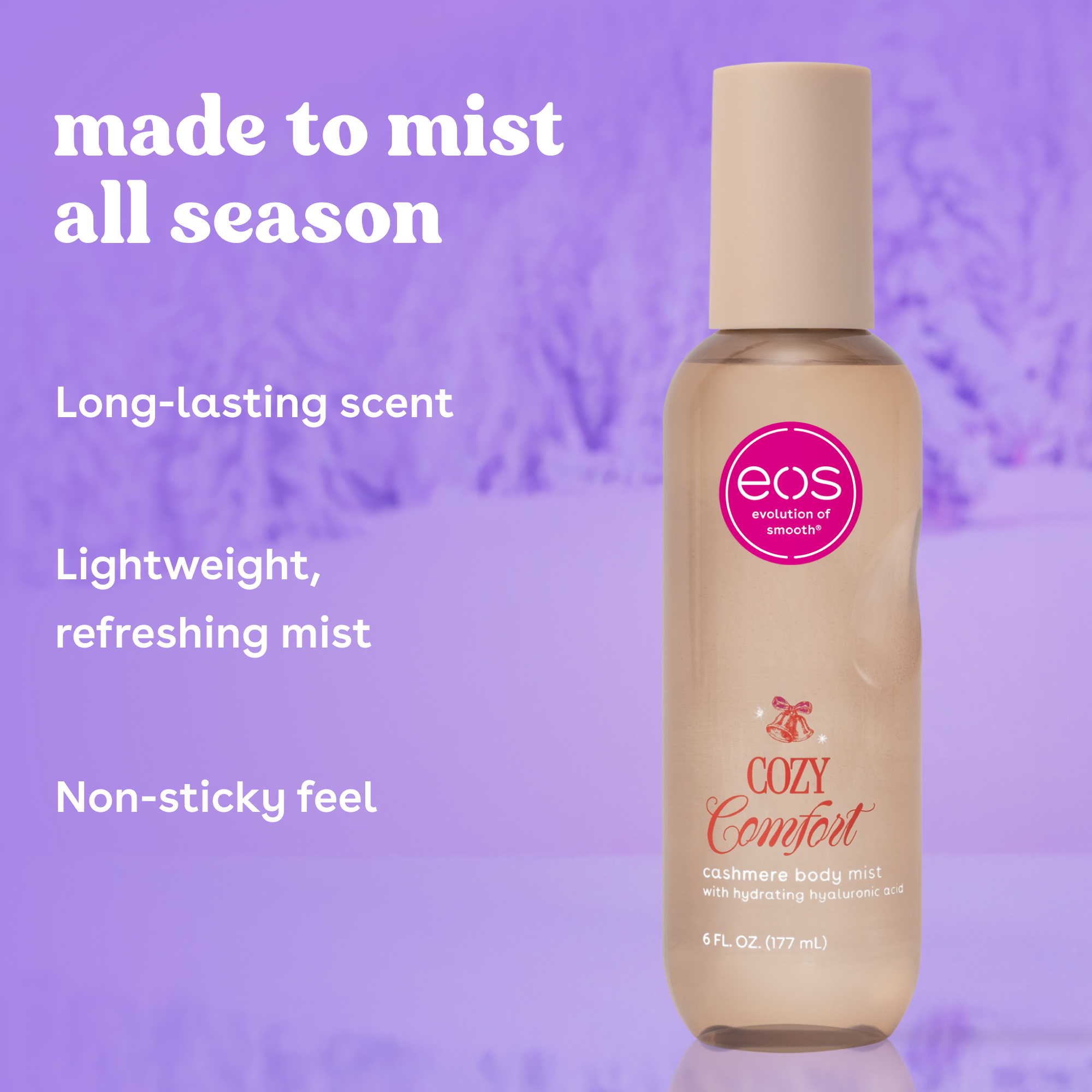 eos Cashmere Body Mist, Cozy Comfort, 6 fl oz photo 4