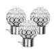 thumbnail image 3 of Bombilla LED solar para exteriores LIUXGMXG lámpara de araña de cristal negro, 3 of 5