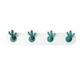 thumbnail image 2 of Adhesive Wall Hooks Towel Hooks Keys Hanger Hat Hanger Decorative Wall Hooks Bathroom Organizer 4Pcs Wall-Mounted Cactus Shape Hook Holder Kitchen Bathroom Office Hanger Rack, 2 of 7