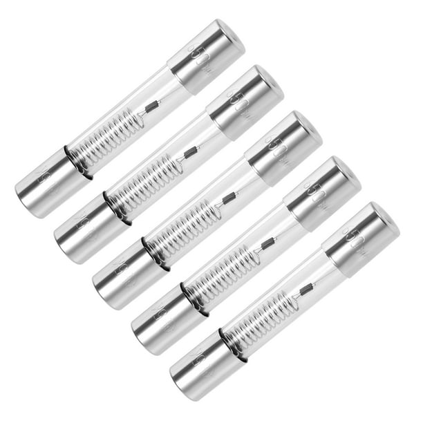 Microwave Oven Cartridge Fuse 0.65A DC 5000V 6x40mm Quick Blow Glass