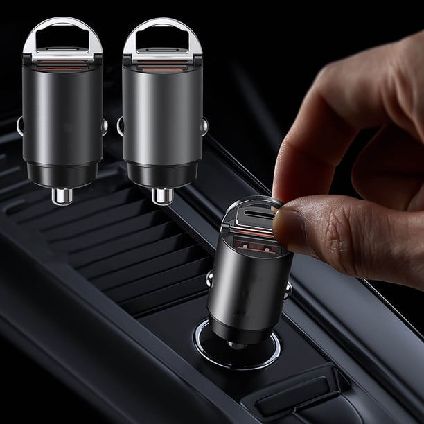 onlyliua ¡ ¡Ofertas Del Día Por Tiempo Limitado! Cargador Usb para Coche Pd 30 W y Qc 30 W Cargador Usb para Coche Adaptador de Carga Rápida