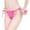 Hot Pink, variant on Panties for Women,Seamless Side Tie Lace Up Soft Thong Panties for Comfortable All Day Wear,Womens Underwear,White,One Size