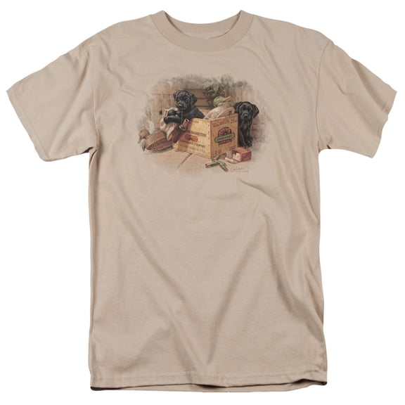 Wildlife - Box Boys Black Labs - Short Sleeve Shirt - Medium