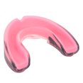 thumbnail image 4 of Protector bucal deportivo para niños, protección dental para baloncesto, boxeo, taekwondo (talla pequeña), color rosa, 4 of 14