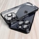 thumbnail image 2 of Funda transparente con revestimiento de borde cuadrado para iPhone 16, 15, 14 Plus, 13 Mini, 12, 11 Pro Max, X, XR, XS, funda protectora de silicona suave, 2 of 5