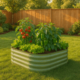 thumbnail image 5 of NuVue Products RIGID-Cast 4-in-1 Outdoor Modular Raised Garden Bed – 14" High with 4 Configurations, 5 of 13