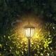 thumbnail image 1 of Solar Post Lights SolarHigh Brightness LED Post Cap Light Outdoor IP44 Waterproofs Fence Column Lamp Garden House Patio Decoration Pillar Lamp Fixture, 1 of 9