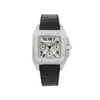 Cartier Santos 100 Chronograph Steel Silver Dial Automatic Mens Watch W20090X8