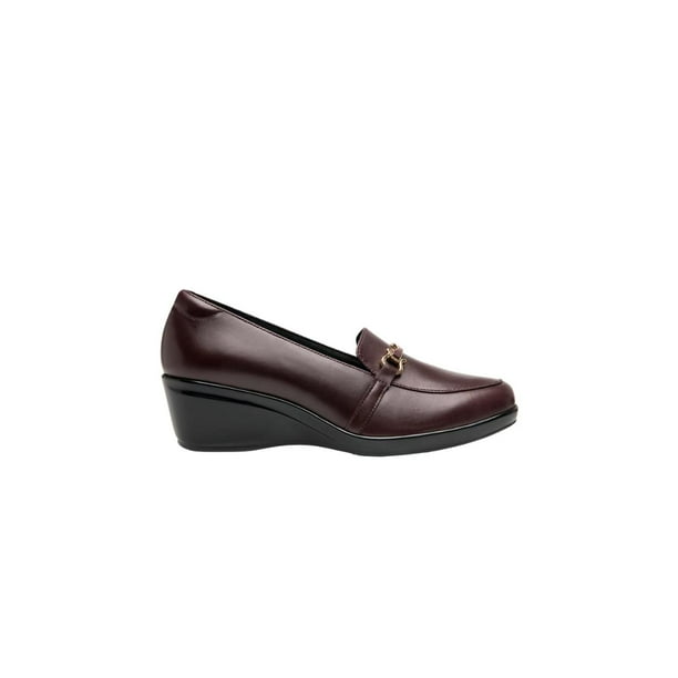 Mocasín Flexi 45233 Mujer Vacuno Semivestir de Piel vino 24