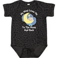 thumbnail image 3 of Inktastic My Mimi Loves Me to the Moon and Back Boys or Girls Baby Bodysuit, 3 of 5