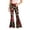 M-Brown, variant on LRen Flare Leg Stretchy Pants Girls Flare Dress Pants High Waist Cute Y2k Stretch Button Pockets Casual Trousers for Tween Girls Age 5-6 Years