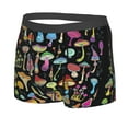 thumbnail image 2 of Junzan Bright Mushrooms Mens Underwear Boxer Briefs For Men’s - Medium, 2 of 9