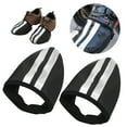 thumbnail image 4 of Cubrezapatos de ciclismo Higoodz Medio A Prueba de Viento Negro Plata, 4 of 8