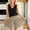 Beige, variant on Women Wide Leg Shorts Casual Loose Folded Color Breathable Hiking Shorts Beige