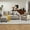 Beige, variant on 79" Convertible Sectional Sofa Set, Small L Shaped 3-Seat Couch with Reversible Chaise and Accent Chair, Modern Linen Sofas Couches for Living Room, Beige