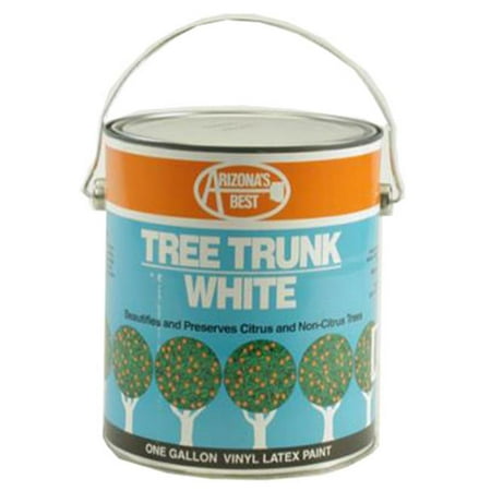 Arizonas Best AZB30012 White Tree Paint, 1 Gallon (Best Interior Paint For The Money)