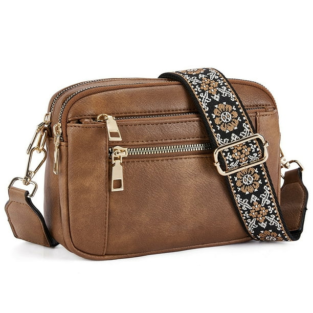 Bolso de hombro de PU para mujer bolsos cruzados de moda bolso cuadrado pequeño con correa ajustable