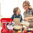 thumbnail image 2 of Removable Pouring Splash Guard for 4.5-5 Quart Tilt-Head Stand Mixer Bowl, Foldable Mixer Lid Cover, Dishwasher Safe Mixer Accessory, 1 Pack, 2 of 7