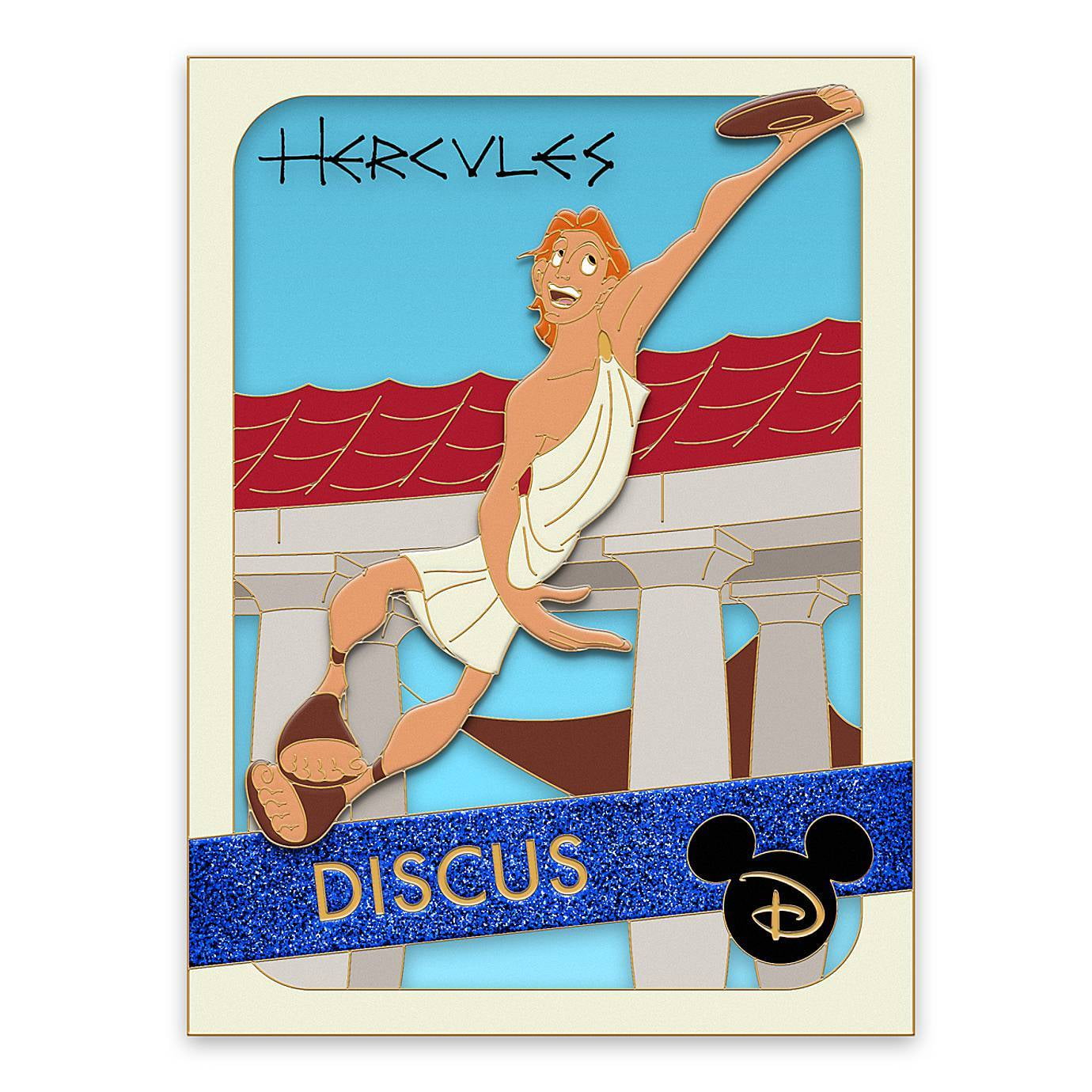 Disney Hercules Pin Trading Cards: Discus Limited Edition New with Card ...