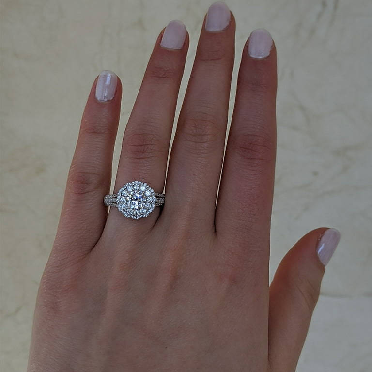 Build your own cheap cubic zirconia engagement ring
