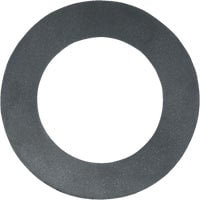 Danco 61275B Flat Faucet Washer, Rubber, Black