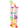 thumbnail image 3 of Track Blocks Marble, Interesting Softly Rounded Edges Race Track Bright Colors Safe Attractive  for Babies 80pcs,29pcs, 3 of 7